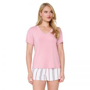 ROSE PRINT 199 Roze/print